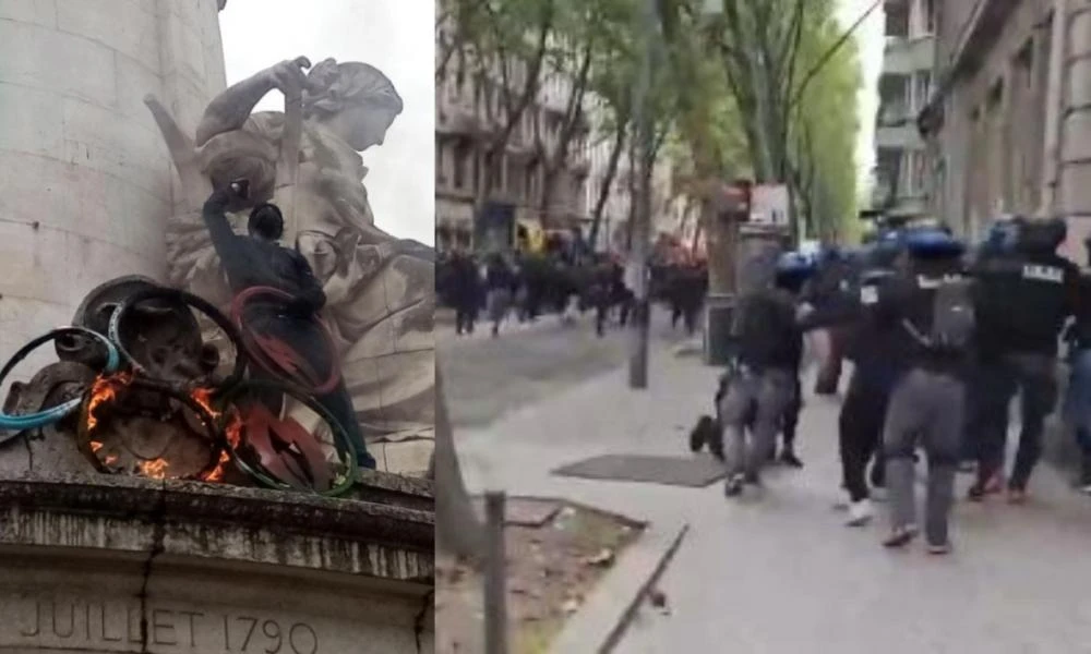 Γαλλία: Βίαια επεισόδια μεταξύ διαδηλωτών και αστυνομίας σε Παρίσι και Λυών